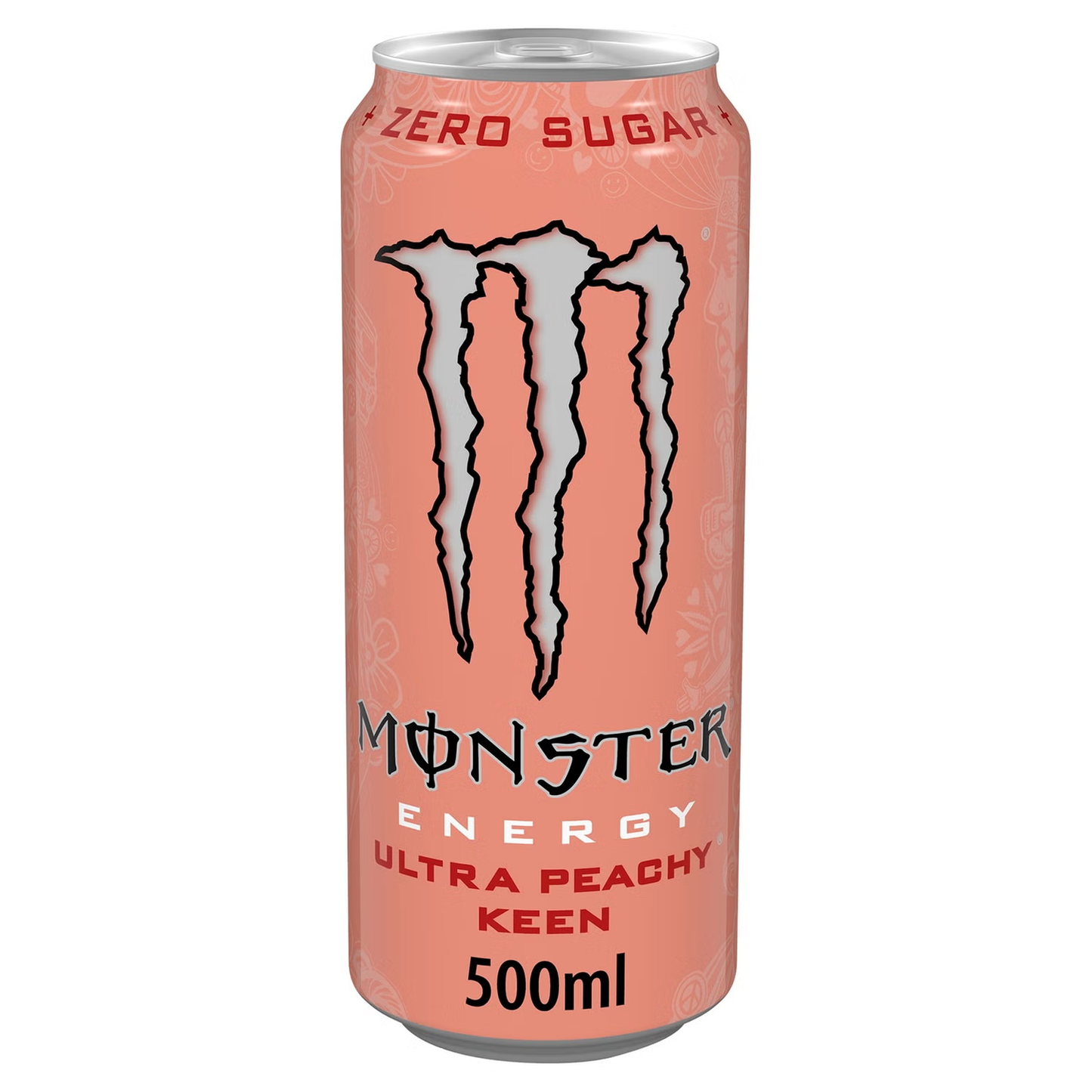 Monster Ultra Peachy Keen 24 x 500ml Cans Case