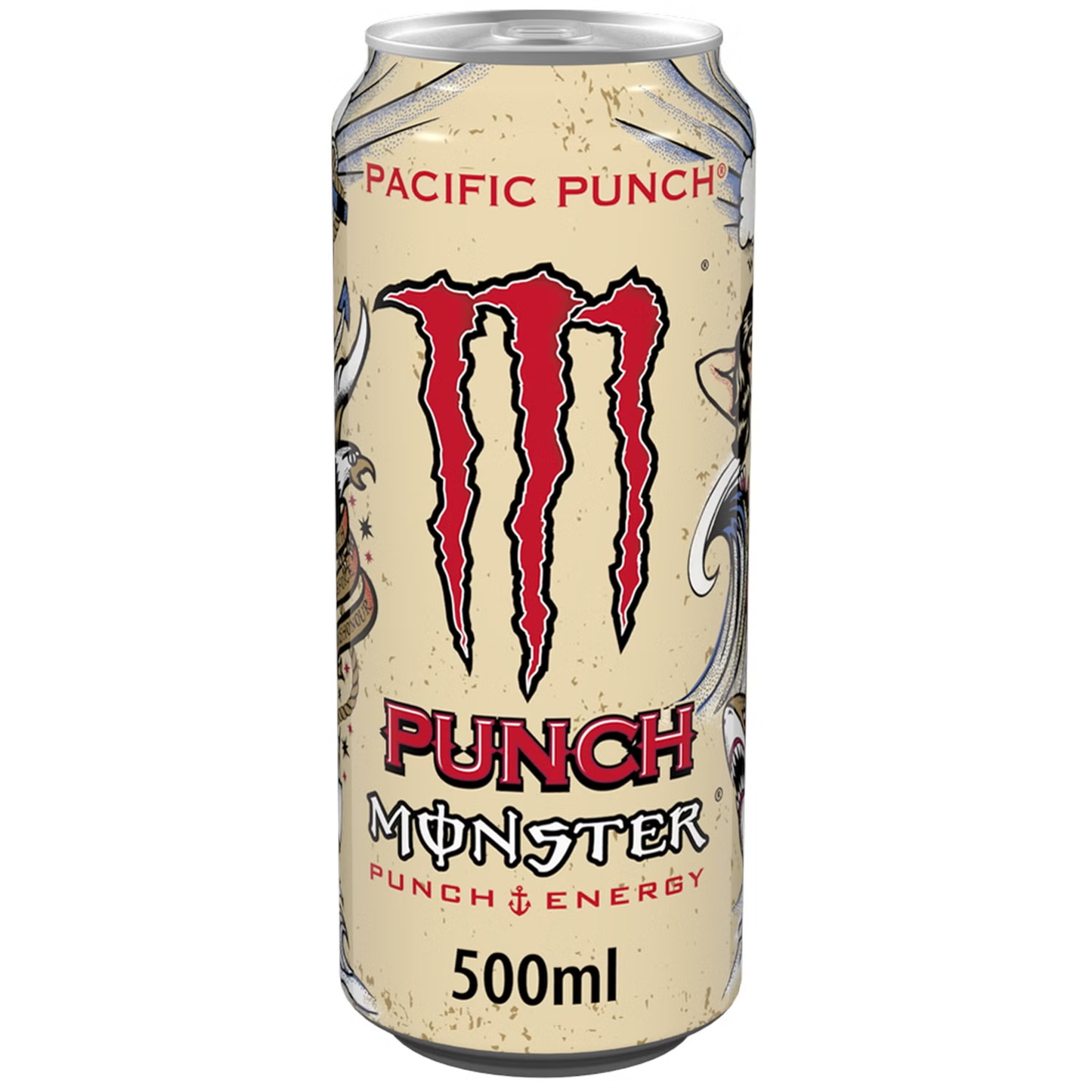 Monster Pacific Punch 24 x 500ml Cans Case