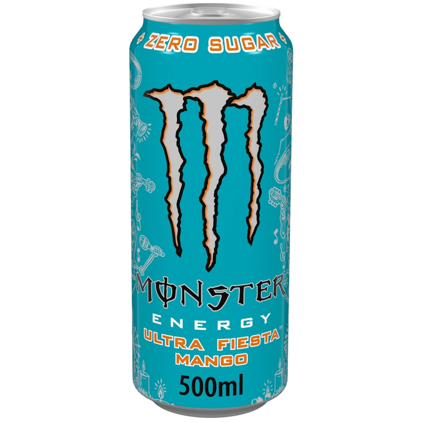 Monster Ultra Fiesta Mango 24 x 500ml Cans Case