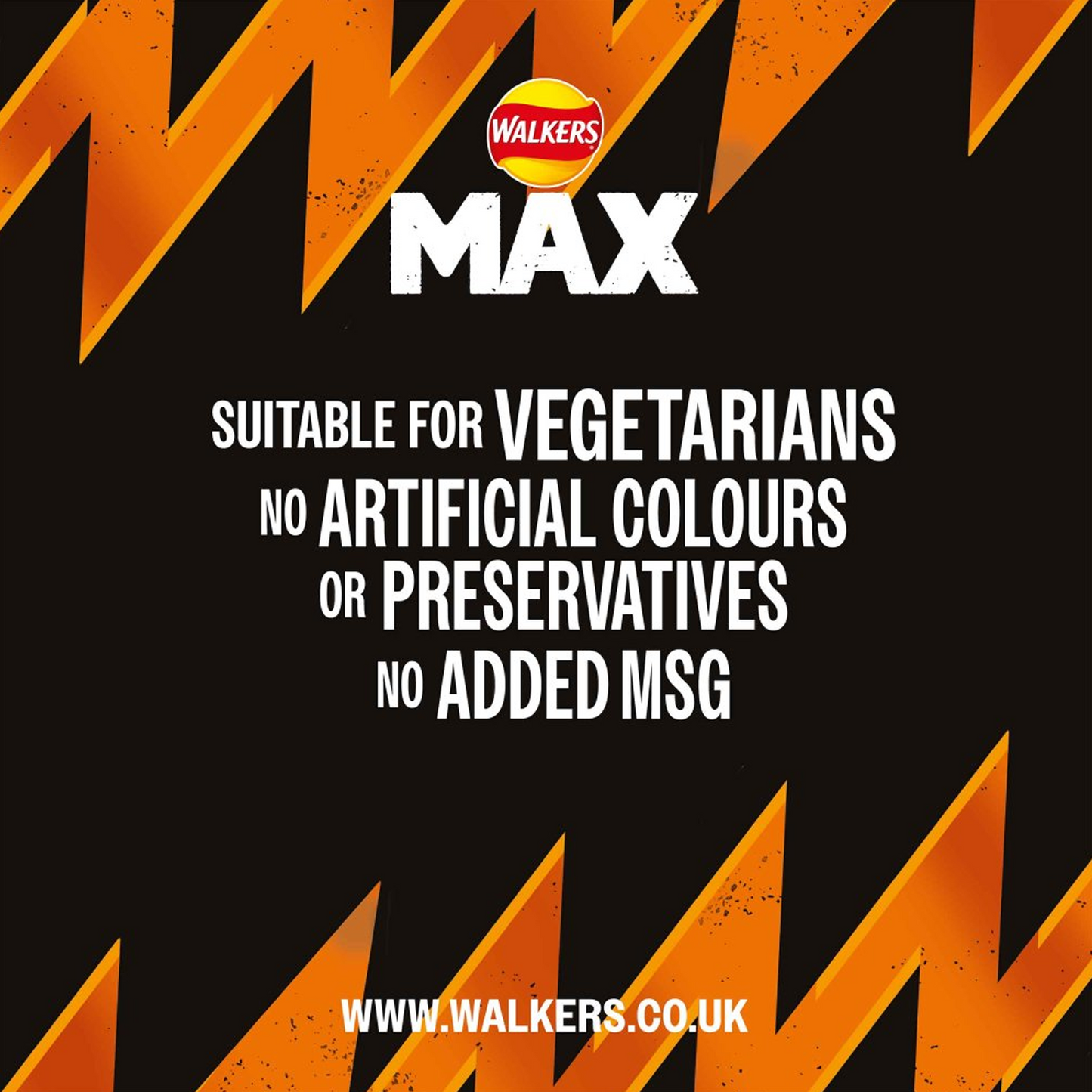 Walkers Max Punch Paprika Crisps 15 x 70g Case