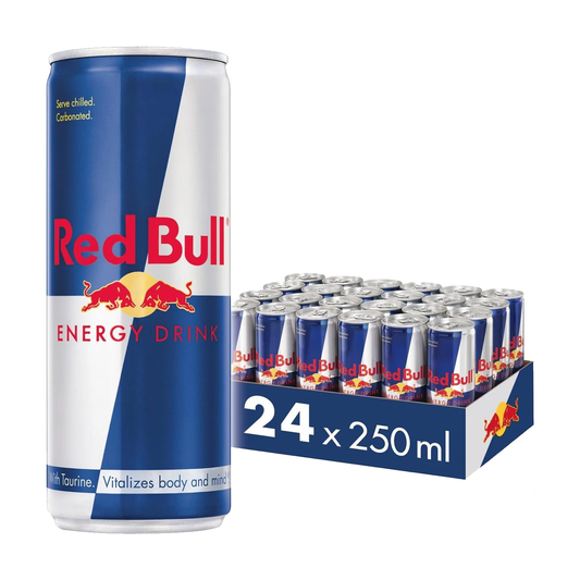 Redbull 24 x 250ml Cans Case