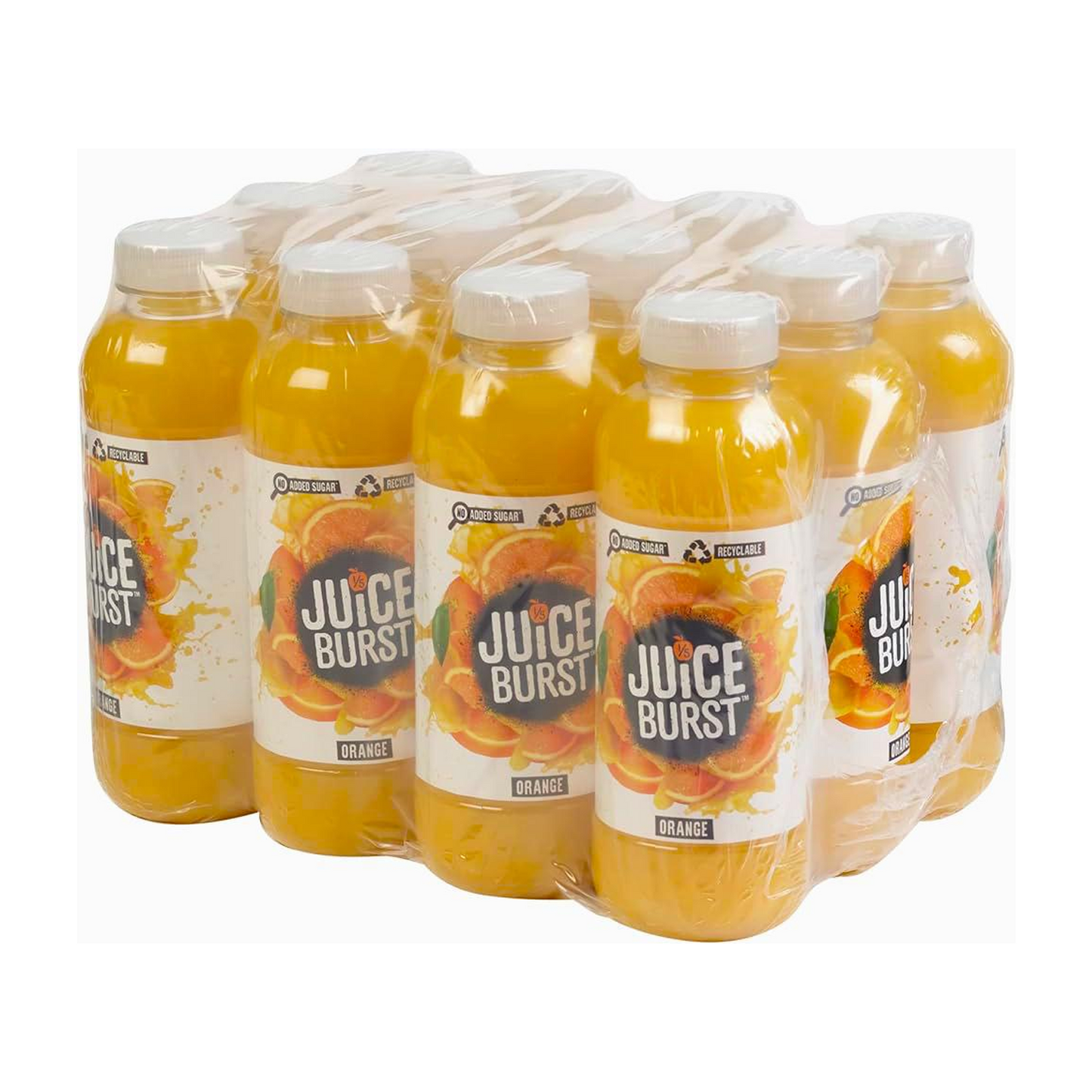 Juice Burst Orange 12 x 330ml Bottles Case