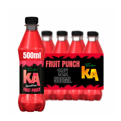 KA Fruit Punch 12 x 500ml Bottles Case