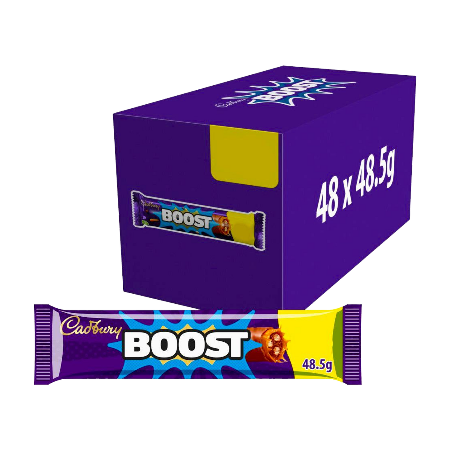 Cadbury Boost Chocolate Bar 48 x 48.5g Case