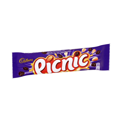 Cadbury Picnic Chocolate Bar 36 x 48.4g Case