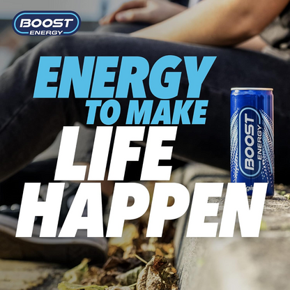 Boost Energy Drink 24 x 250ml Cans Case (Multiple Flavours)