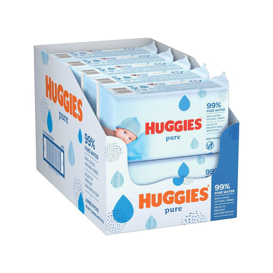 Huggies Wipes 12 x 56s Case